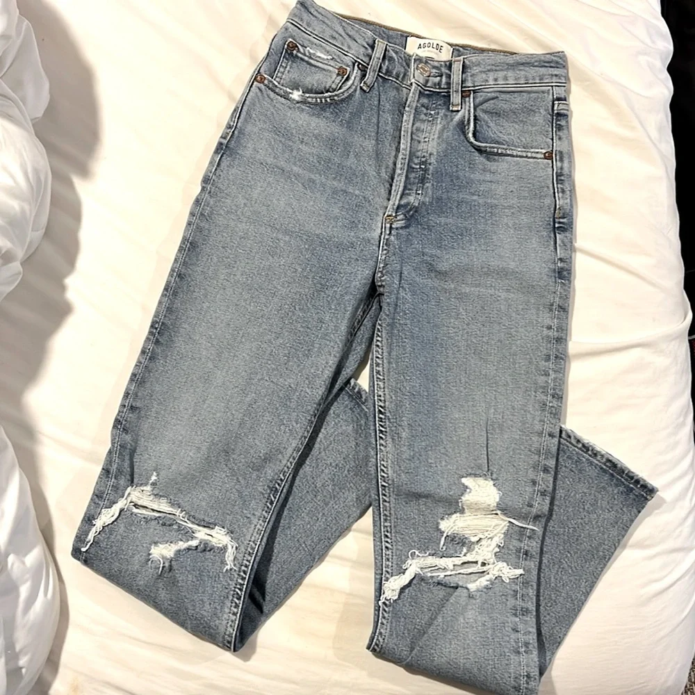 Agolde Riley Jeans - Picture 1 of 4